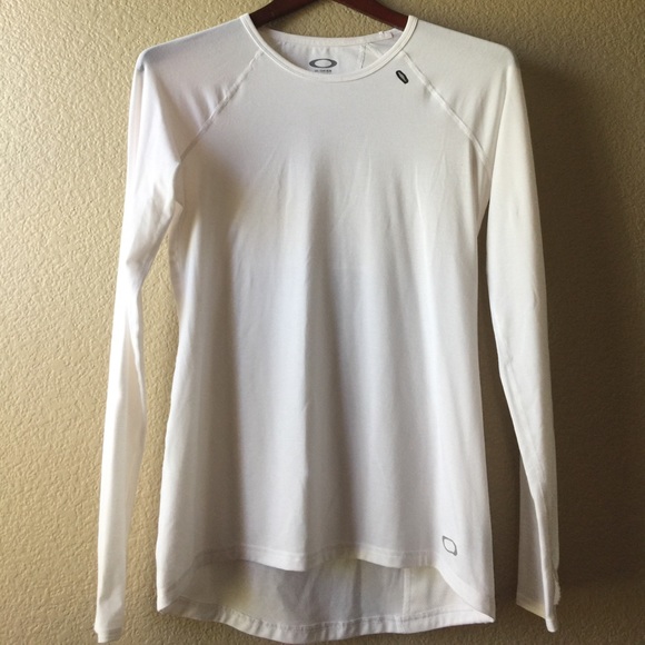 Long Sleeve Oakley Top Blue Stripe